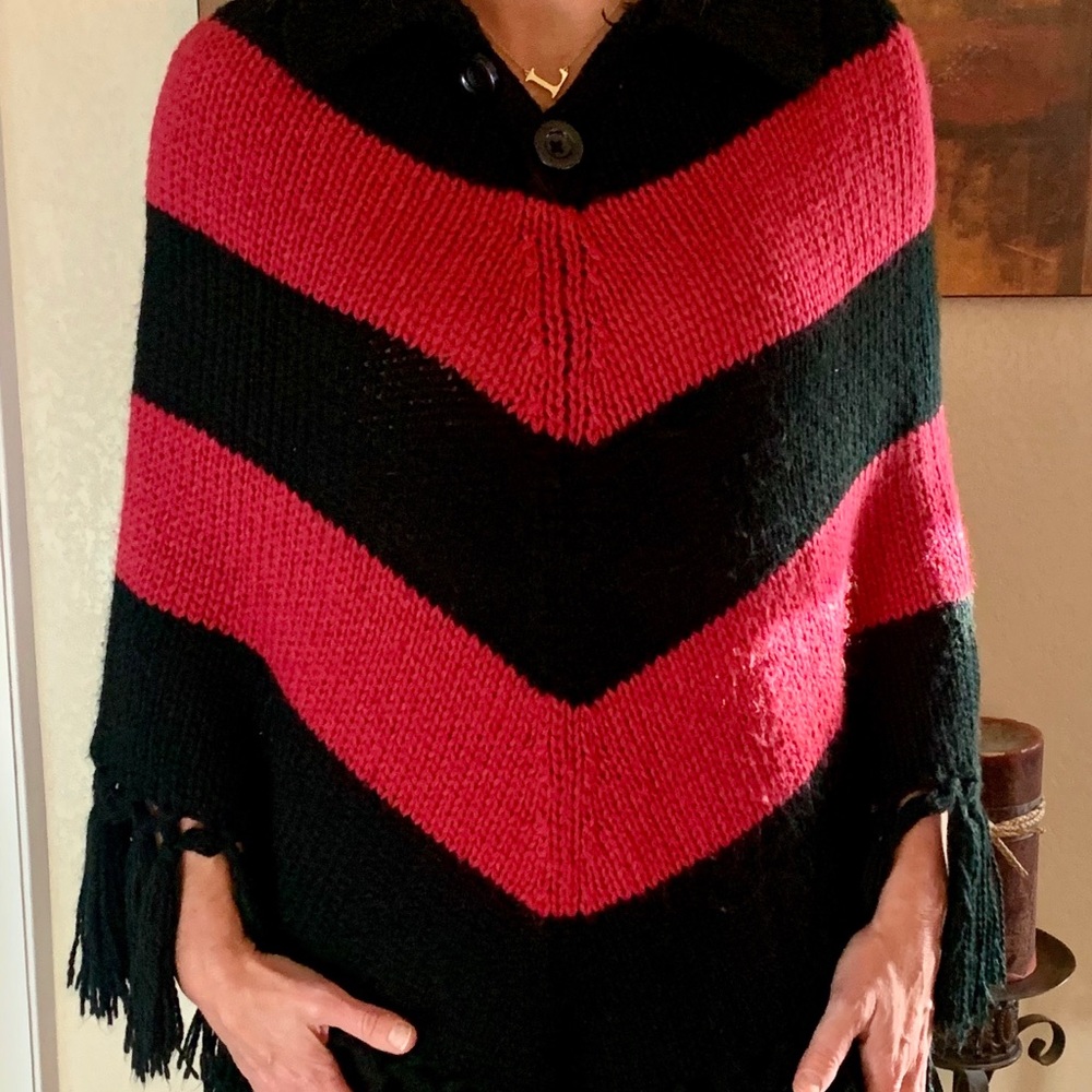 Poncho sweater